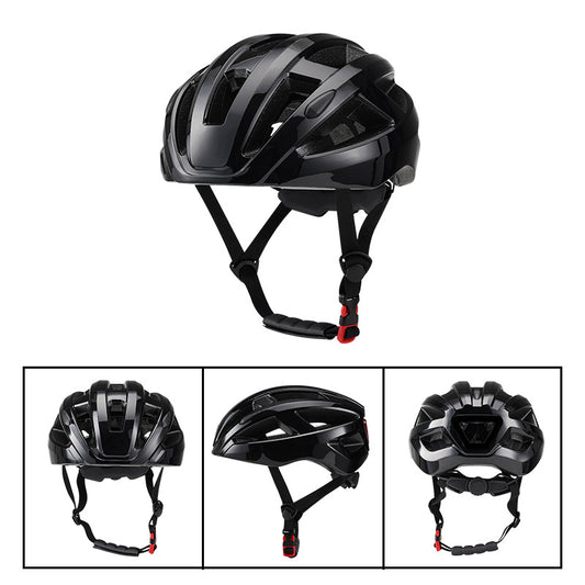B-019BB 2-in-1 Smart Helmet: Detachable Magnetic Goggle + Auto-sensing Taillight | Ultra-breathable for Intense Rides
