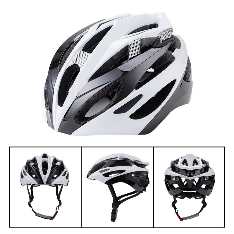 B-053BB Ultra-Light, One-Piece Road & Mountain Bike Helmet -Optimized for road and mountain biking adventures, with a ventilation system tailored for all conditions