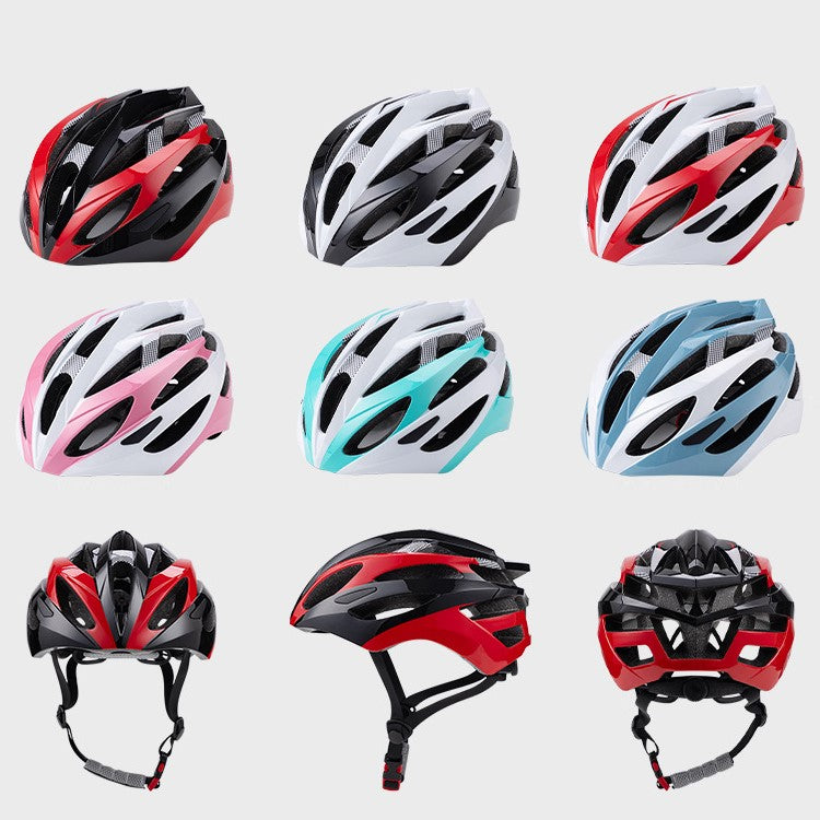 B-053BB Ultra-Light, One-Piece Road & Mountain Bike Helmet -Optimized for road and mountain biking adventures, with a ventilation system tailored for all conditions