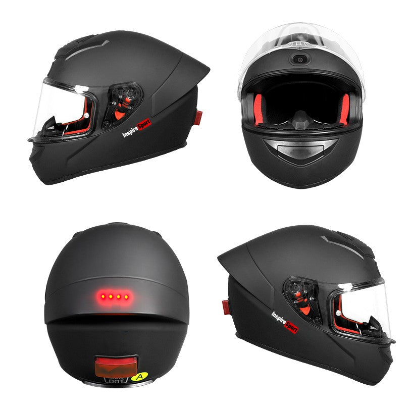 M02 1080P HD Camera helmet AI voice operate motorbike helmet WIFI /HIFI Bluetooth connected motorcycling helmet