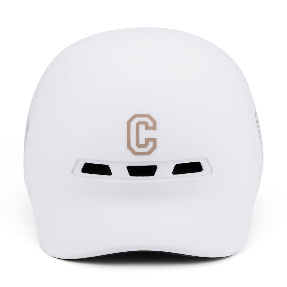 U-60HT Streetwear Bike Helmet | From Skatepark to Coffee Run | Multi-Impact Certified Cap Helmet for Urban Explorers | Low-Profile Commuter Design