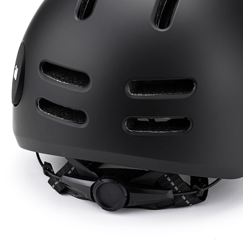 U-11YB Elegent urban communte helmet with brim style, lock hole helmet for Trail Riding, Mountain Biking, Adventure Cycling