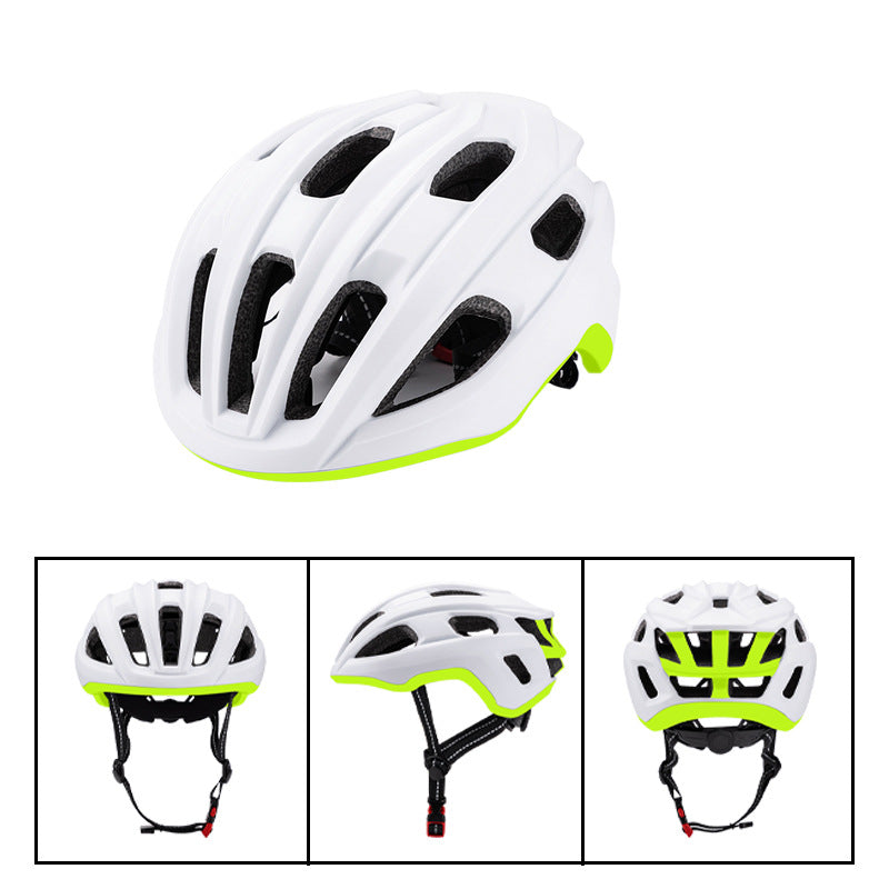B-021BB Aero Unibody Road Bike Helmet - Wind Tunnel Optimized In-Mold Design | CPSC 1203/EN1078 Certified | 260g Ultralight with 19 Ventilation Channels