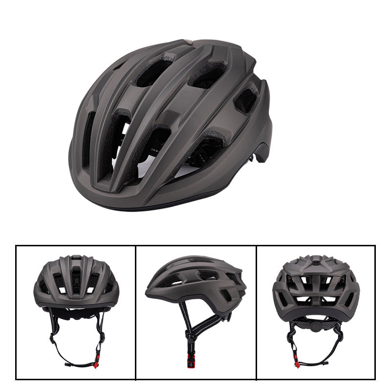 B-021BB Aero Unibody Road Bike Helmet - Wind Tunnel Optimized In-Mold Design | CPSC 1203/EN1078 Certified | 260g Ultralight with 19 Ventilation Channels