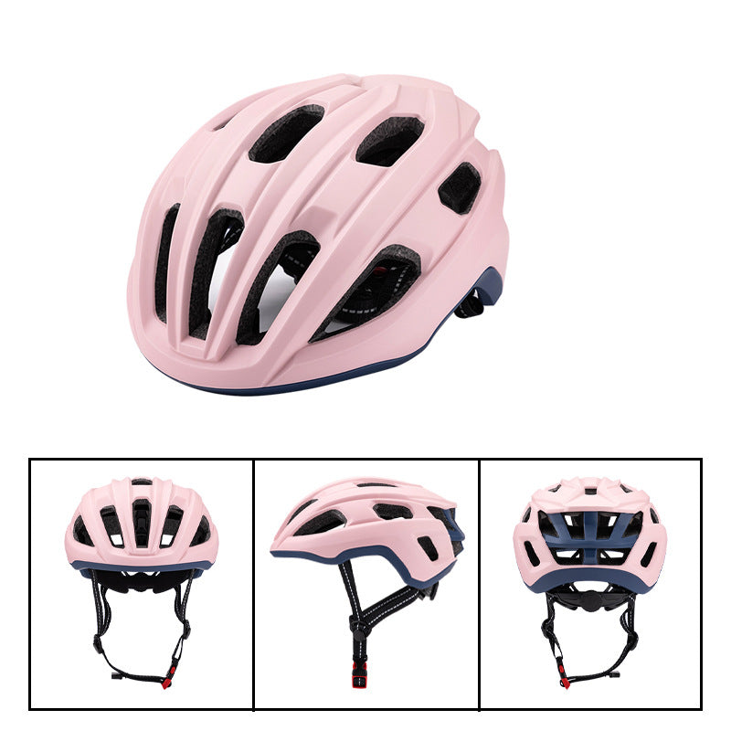 B-021BB Aero Unibody Road Bike Helmet - Wind Tunnel Optimized In-Mold Design | CPSC 1203/EN1078 Certified | 260g Ultralight with 19 Ventilation Channels