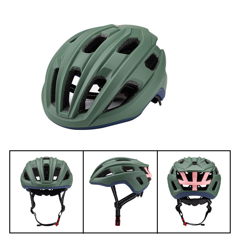B-021BB Aero Unibody Road Bike Helmet - Wind Tunnel Optimized In-Mold Design | CPSC 1203/EN1078 Certified | 260g Ultralight with 19 Ventilation Channels