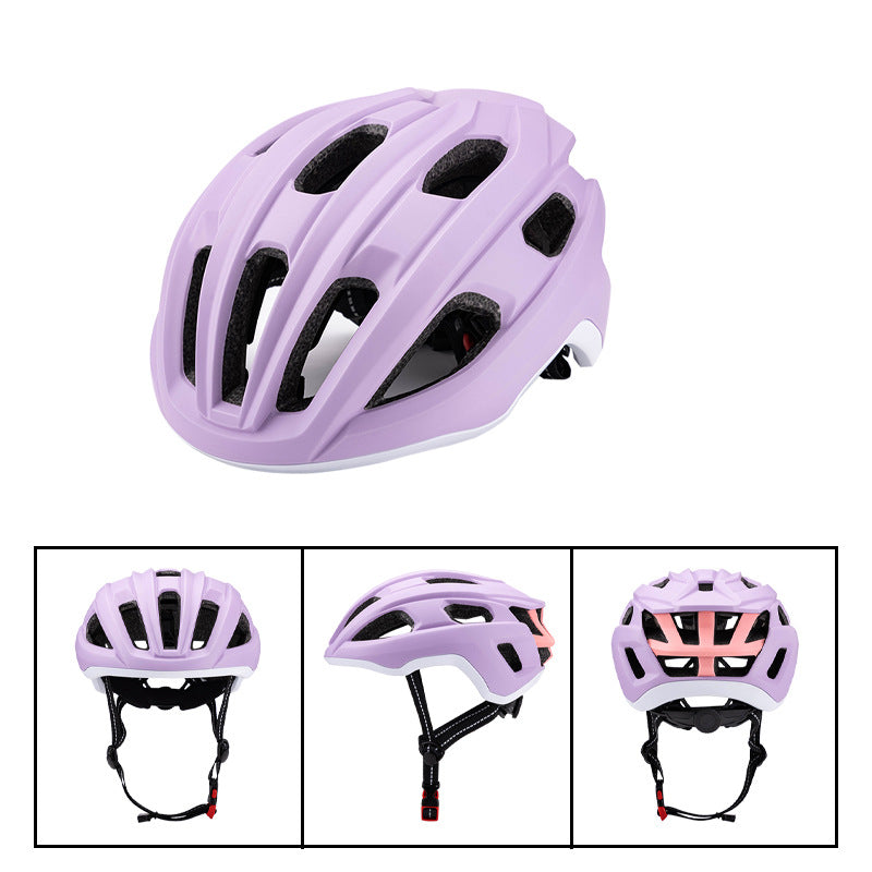 B-021BB Aero Unibody Road Bike Helmet - Wind Tunnel Optimized In-Mold Design | CPSC 1203/EN1078 Certified | 260g Ultralight with 19 Ventilation Channels