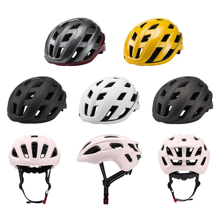 B-029BB 2024 Aero Road Bike Helmet with Integrated Brim| Unibody In-Mold Construction | EN1078/CPSC 1203 Certified