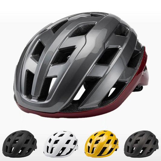B-029BB 2024 Aero Road Bike Helmet with Integrated Brim| Unibody In-Mold Construction | EN1078/CPSC 1203 Certified