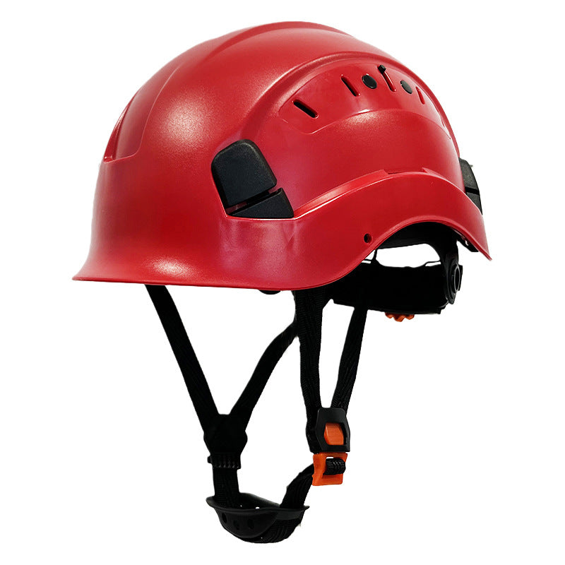 C-06 Dual-Visor Safety Helmet with Built-in Double Goggles - High-Impact ABS Shell for Construction Sites, Mountaineering & Cycling, Certification Compliant Anti-Crush Head Protection