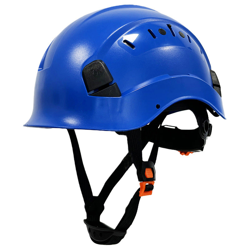 C-06 Dual-Visor Safety Helmet with Built-in Double Goggles - High-Impact ABS Shell for Construction Sites, Mountaineering & Cycling, Certification Compliant Anti-Crush Head Protection