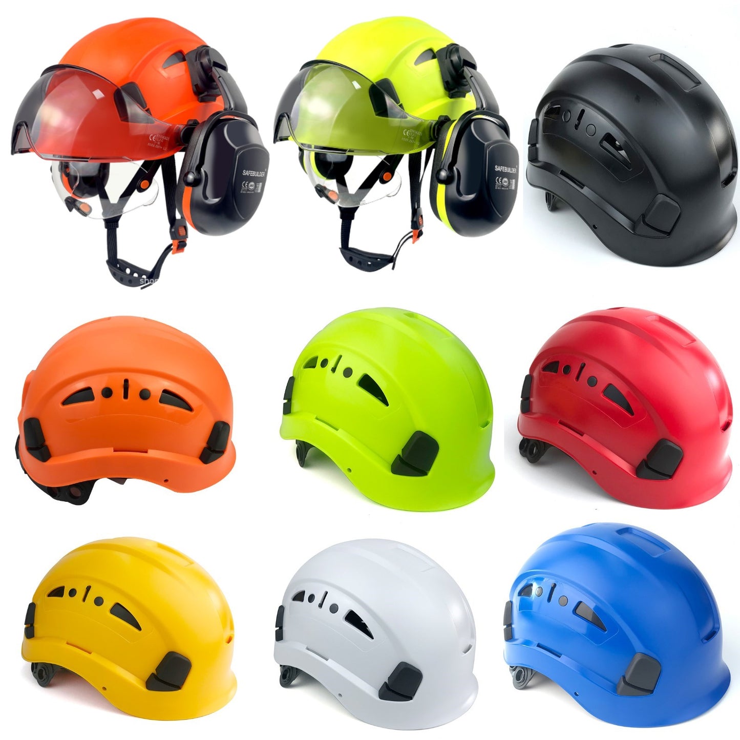 C-06B Rock Climbing & Mountaineering Safety Helmet - UIAA 106 Certified for Fall Protection, ICE Impact Resistance & Emergency Rescue Scenarios