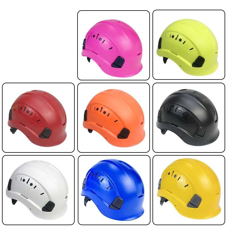 C-06 Dual-Visor Safety Helmet with Built-in Double Goggles - High-Impact ABS Shell for Construction Sites, Mountaineering & Cycling, Certification Compliant Anti-Crush Head Protection