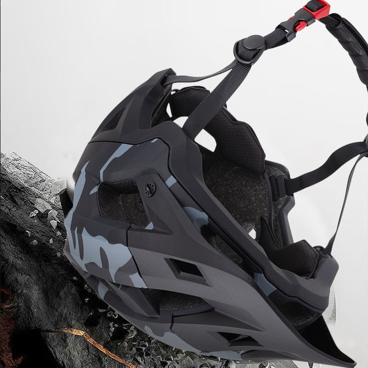 MTB-050 All-Mountain MTB half-shell Helmet - Ultra Light weight Enduro/Downhill Racing Helmet with Monocoque Construction