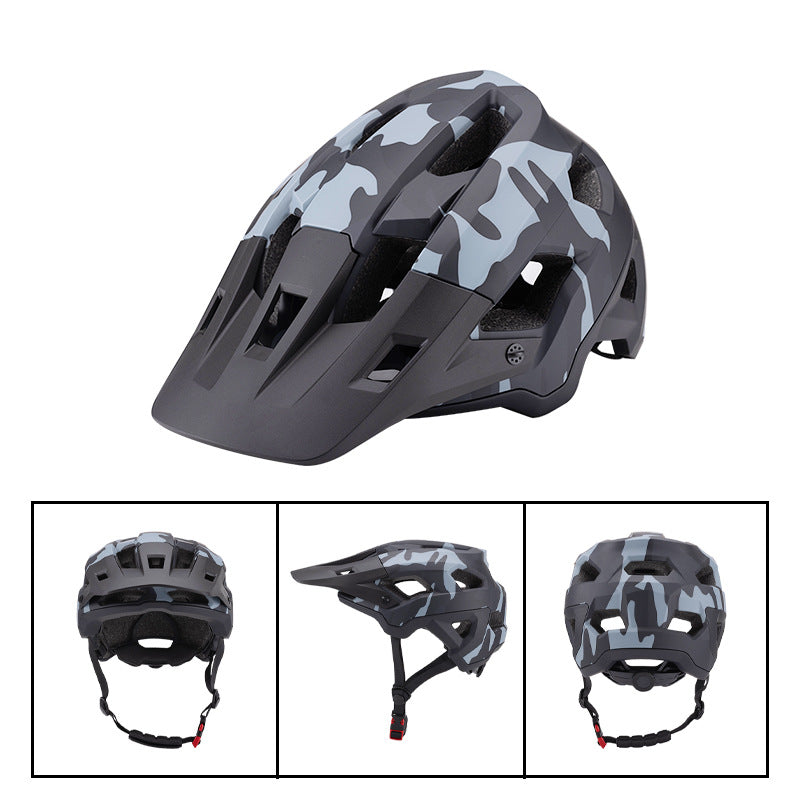 MTB-050 All-Mountain MTB half-shell Helmet - Ultra Light weight Enduro/Downhill Racing Helmet with Monocoque Construction
