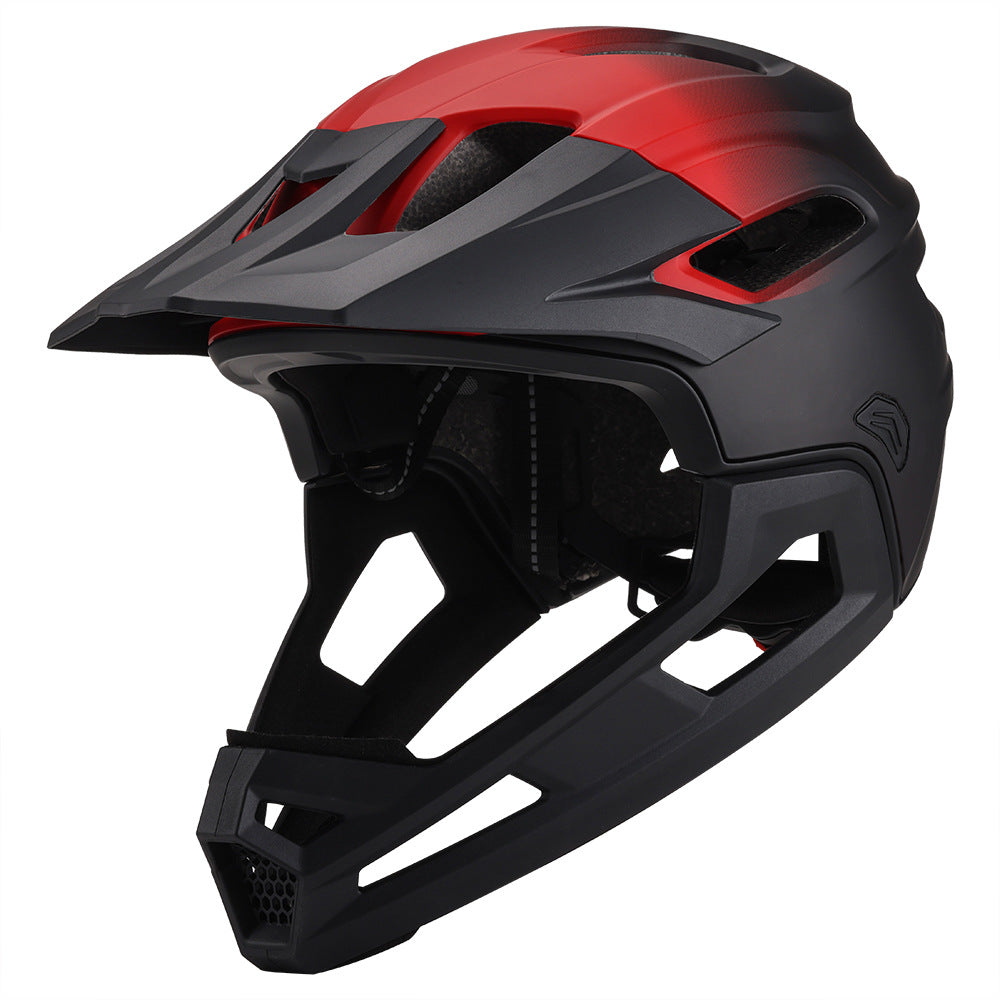 MTB-9 Convertible Full Face MTB Helmet - Men's Detachable Enduro Helmet for Downhill Trail Riding CE/CPSC