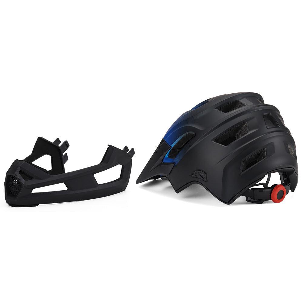 MTB-9 Convertible Full Face MTB Helmet - Men's Detachable Enduro Helmet for Downhill Trail Riding CE/CPSC