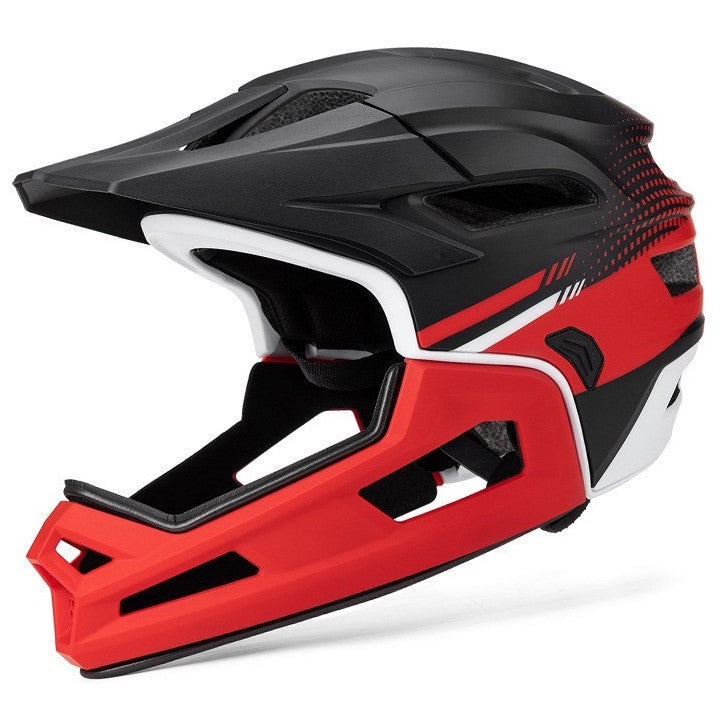 MTB-9 Convertible Full Face MTB Helmet - Men's Detachable Enduro Helmet for Downhill Trail Riding CE/CPSC