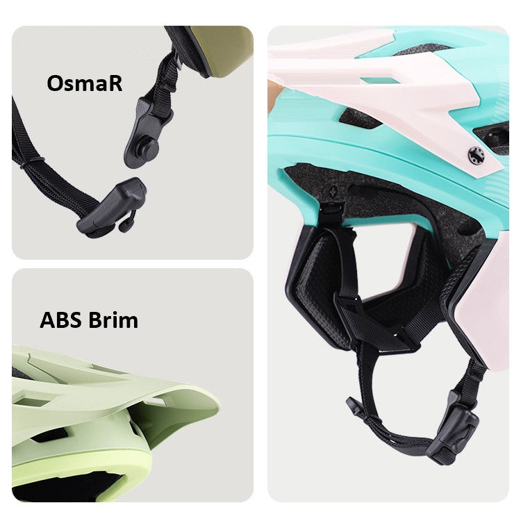 MTB-066 MTB Half-Shell Helmets - Lightweight Trail & Fast Descent Helmets Race-Ready Trail Riding Helmets for Adults