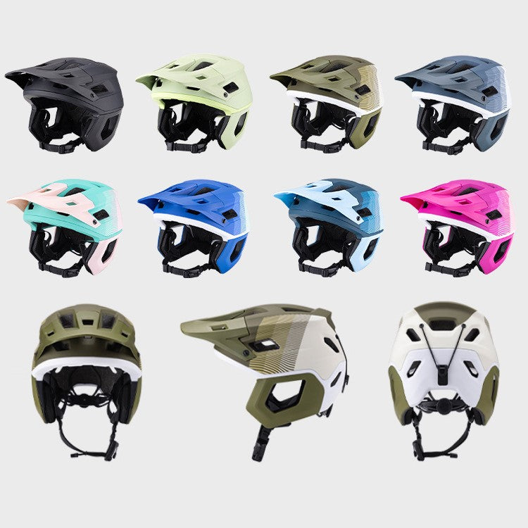 MTB-066 MTB Half-Shell Helmets - Lightweight Trail & Fast Descent Helmets Race-Ready Trail Riding Helmets for Adults