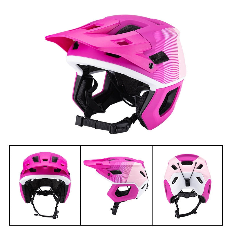 MTB-066 MTB Half-Shell Helmets - Lightweight Trail & Fast Descent Helmets Race-Ready Trail Riding Helmets for Adults