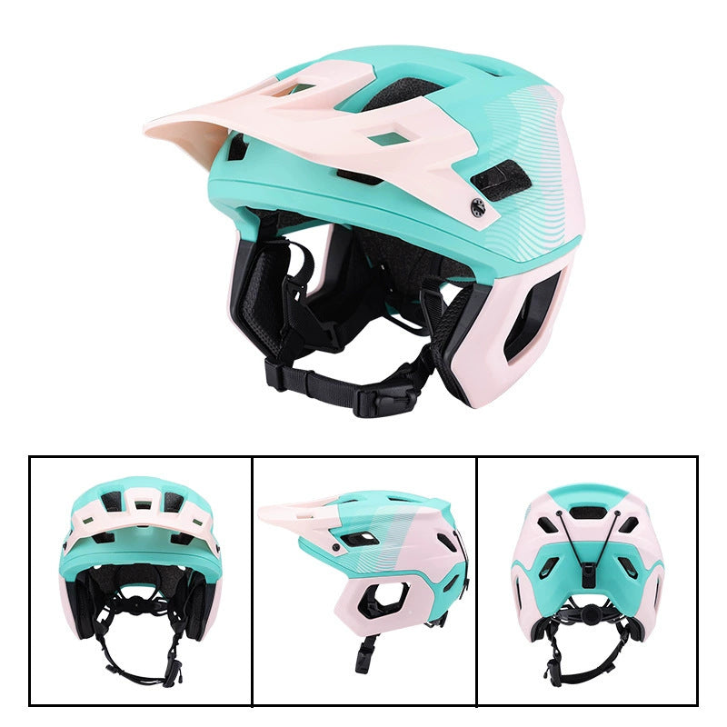 MTB-066 MTB Half-Shell Helmets - Lightweight Trail & Fast Descent Helmets Race-Ready Trail Riding Helmets for Adults