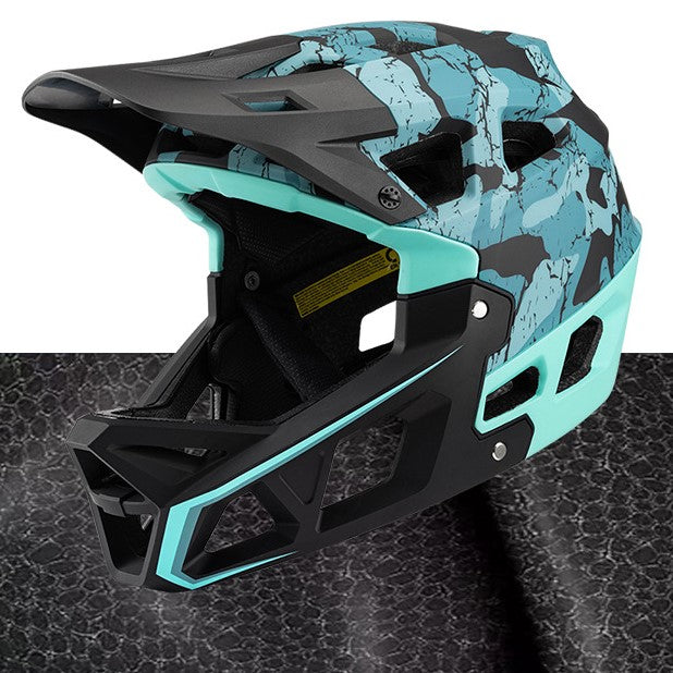 MTB-68 TECHNICAL PACK: DOWNHILL MOUNTAIN BIKE FULL-FACE HELMET (CAMO SERIES)
