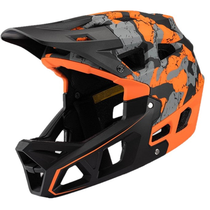 MTB-68 TECHNICAL PACK: DOWNHILL MOUNTAIN BIKE FULL-FACE HELMET (CAMO SERIES)