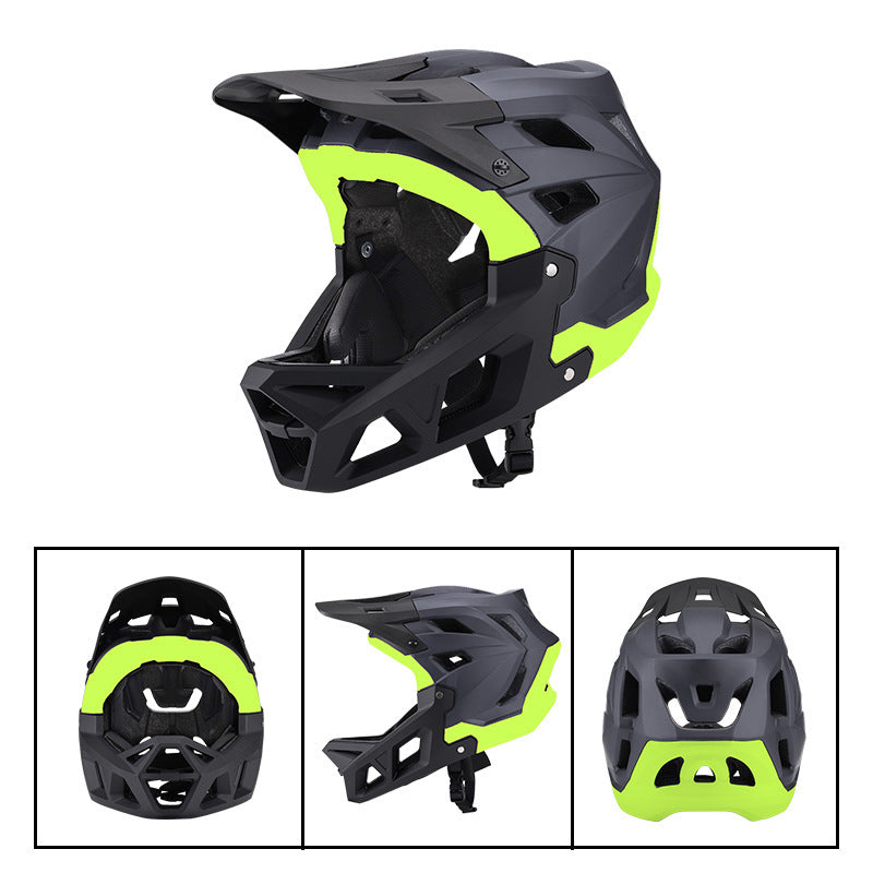 MTB-69 New Model Mountain Bike Downhill Racing Full-face Helmet - Adult Bicycle Riding Helmets for Wholesale