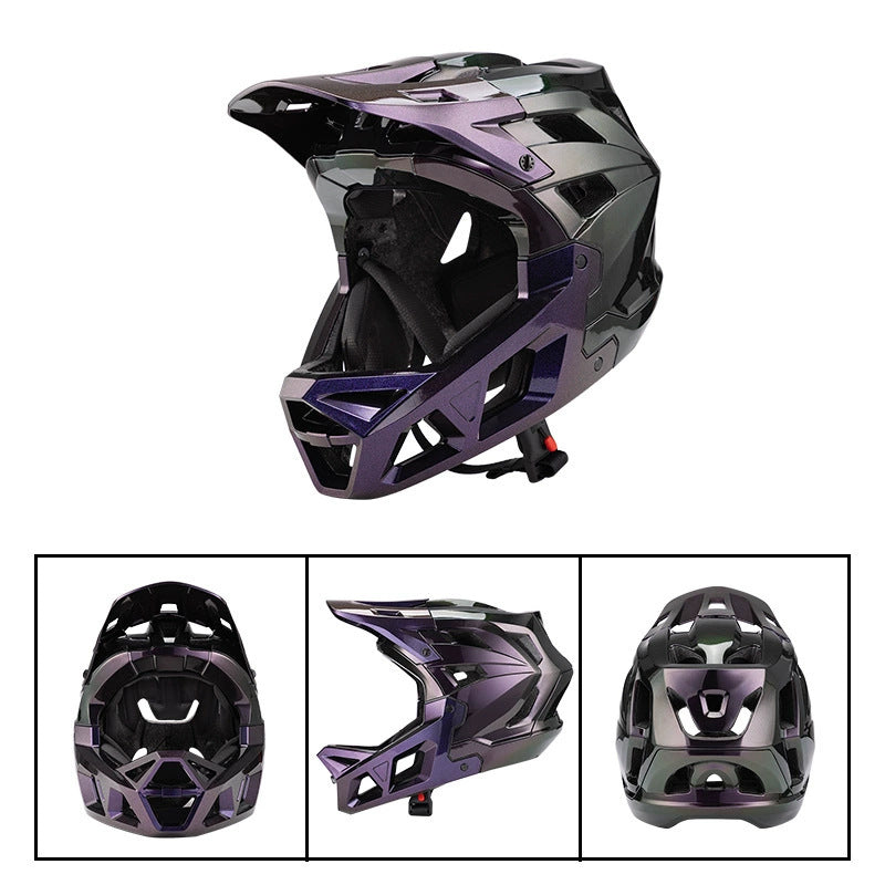MTB-69 New Model Mountain Bike Downhill Racing Full-face Helmet - Adult Bicycle Riding Helmets for Wholesale