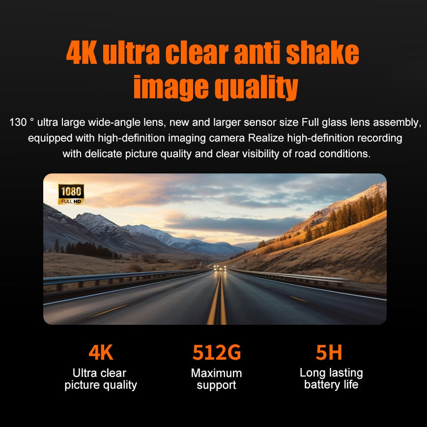 M03 4K Ultra HD Camera helmet AI voice operate motorbike helmet WIFI /HIFI Bluetooth connected motorcycling helmet