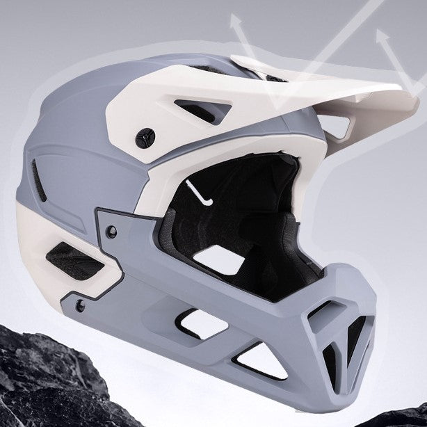 MTB-58 Next-Gen Enduro MTB Helmet - Unisex Convertible Full Face Mountain Bike Helmet for Aggressive Trail & Downhill-Style Riding 2025 new version
