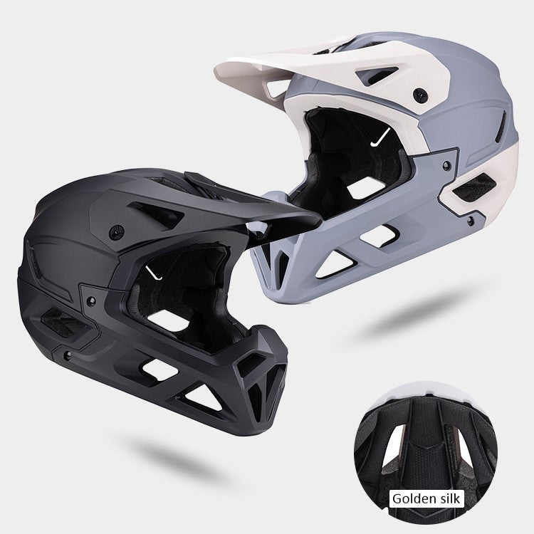 MTB-58 Next-Gen Enduro MTB Helmet - Unisex Convertible Full Face Mountain Bike Helmet for Aggressive Trail & Downhill-Style Riding 2025 new version