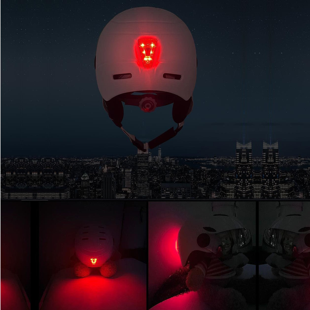 S-M95 MIPS Ski Helmet with Built-in Goggles – Unisex Customizable Snow Helmet