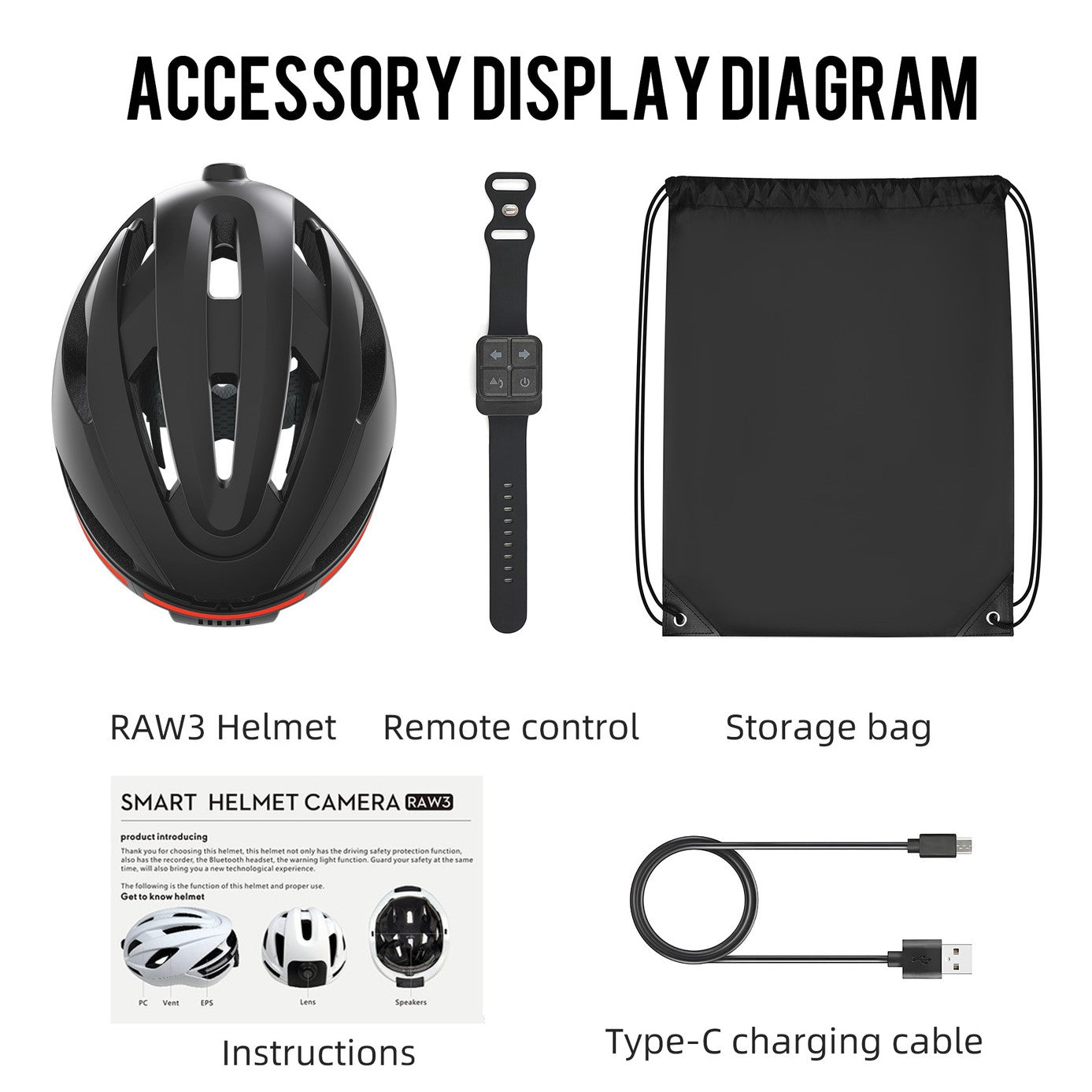 E3 1080P Camera Video recording Helmet GPS track smart cycling Helmet