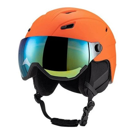 S-018 New ski helmet for outdoor sports, unisex skiing equipment, breathable and warm safety helmet wholesale