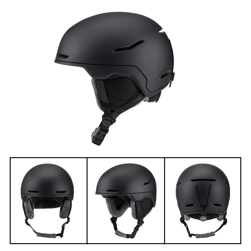 S-036 New professional skiing helmet for outdoor sports, men's and women's universal skiing equipment, breathable and warm safety helmet wholesale