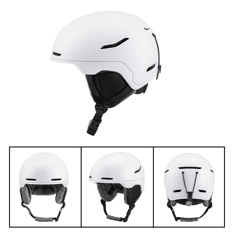 S-036 New professional skiing helmet for outdoor sports, men's and women's universal skiing equipment, breathable and warm safety helmet wholesale