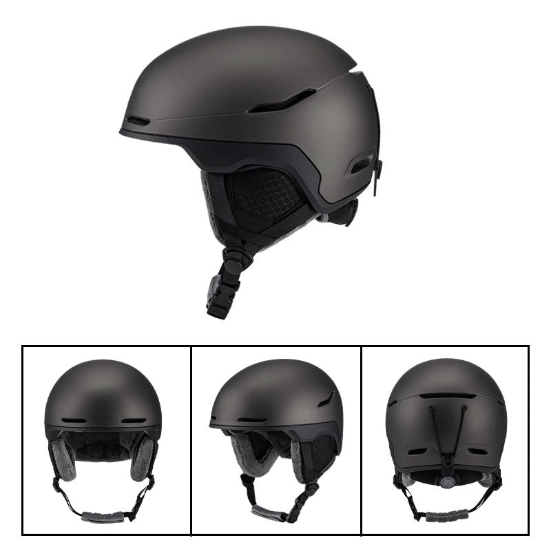 S-036 New professional skiing helmet for outdoor sports, men's and women's universal skiing equipment, breathable and warm safety helmet wholesale