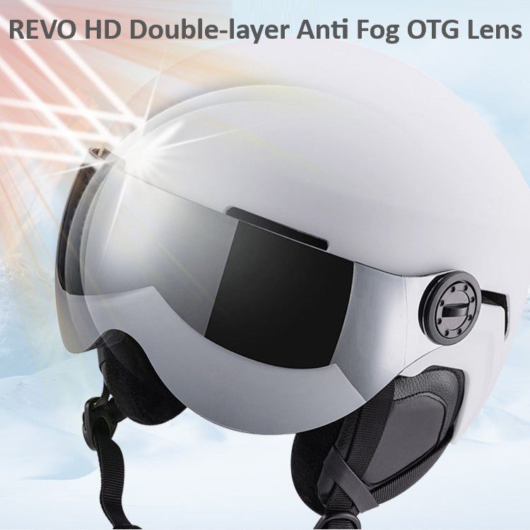 S-037 New professional skiing helmet for outdoor sports, men's and women's skiing equipment, breathable and warm safety helmet manufacture