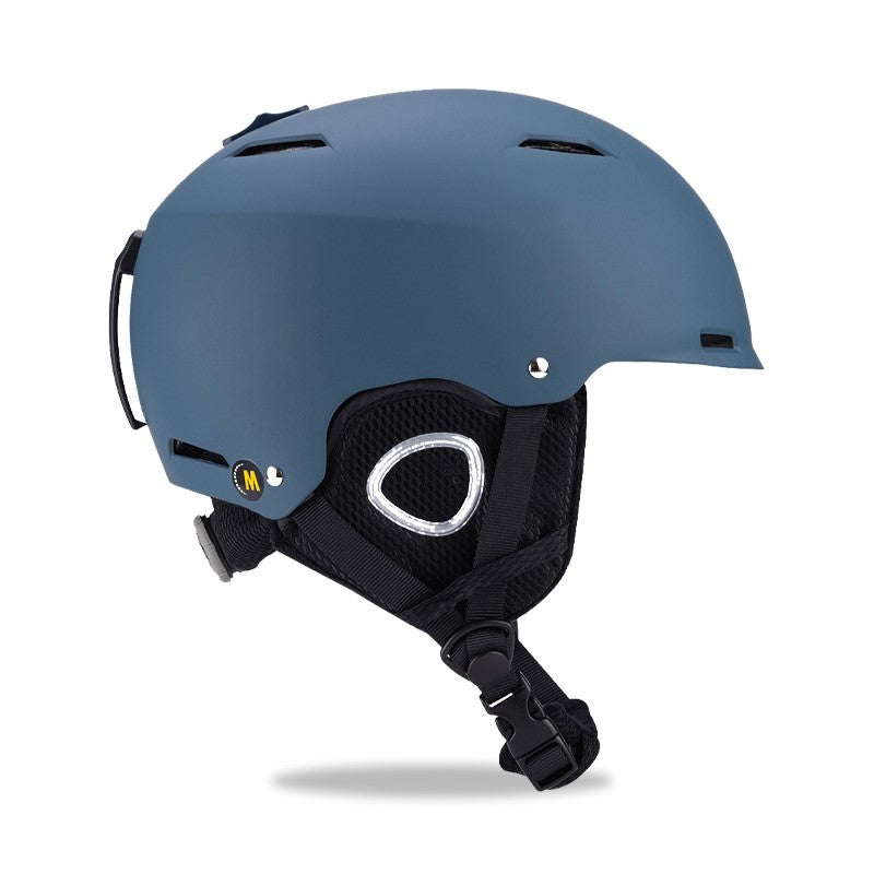 S-102/102G New integrated OTG ski helmet for children and adults of full-size, male and female snow boarding helmets,vetilation adjustable constant warm temperaturesnow helmet for rental and wholesale in ski resorts