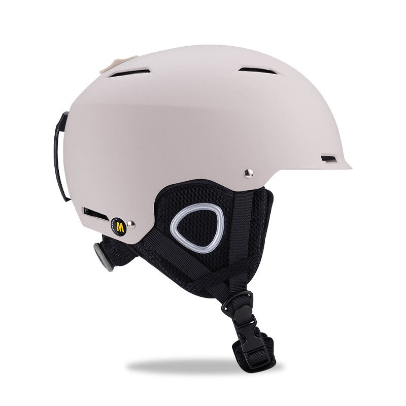 S-102/102G New integrated OTG ski helmet for children and adults of full-size, male and female snow boarding helmets,vetilation adjustable constant warm temperaturesnow helmet for rental and wholesale in ski resorts