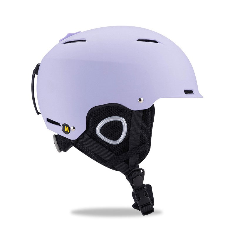 S-102/102G New integrated OTG ski helmet for children and adults of full-size, male and female snow boarding helmets,vetilation adjustable constant warm temperaturesnow helmet for rental and wholesale in ski resorts
