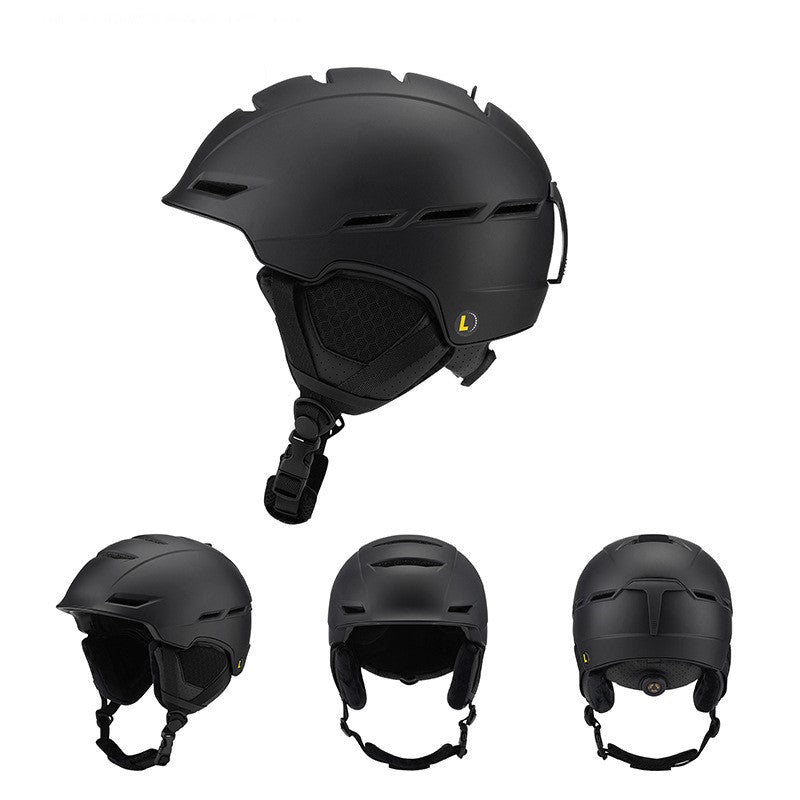 S-008P Gradient color freshing adult ski helmet for men and women outdoor sports single/double board warm ski helmet