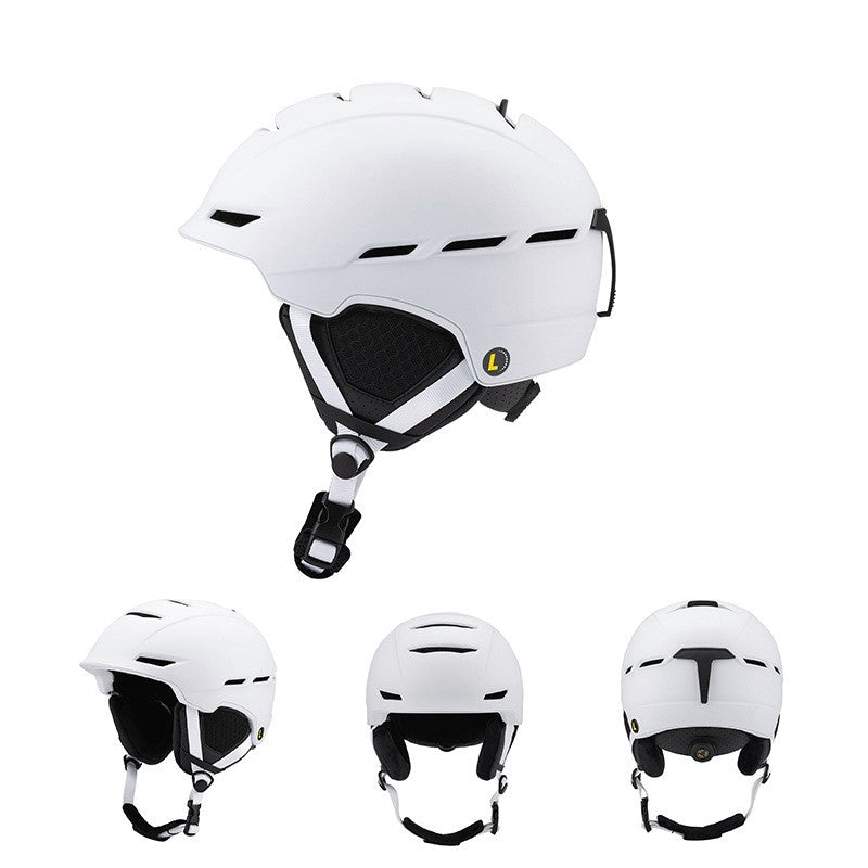 S-008P Gradient color freshing adult ski helmet for men and women outdoor sports single/double board warm ski helmet