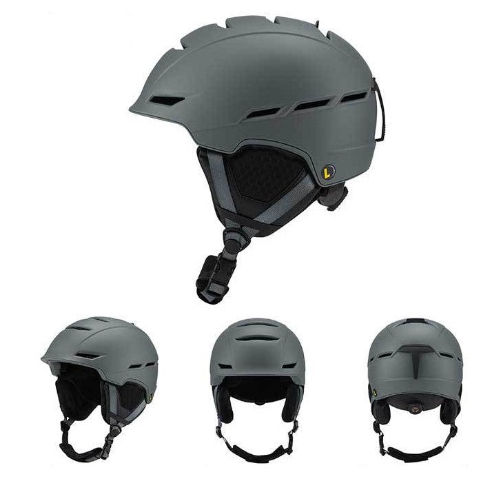 S-008P Gradient color freshing adult ski helmet for men and women outdoor sports single/double board warm ski helmet