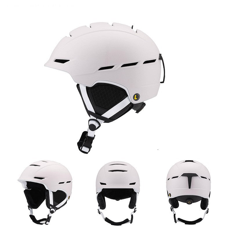 S-008P Gradient color freshing adult ski helmet for men and women outdoor sports single/double board warm ski helmet