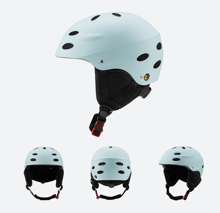 S-40 Multi color sport helmets children & adult skiing helmets anti-collision and cold resistant printing logo oversea service