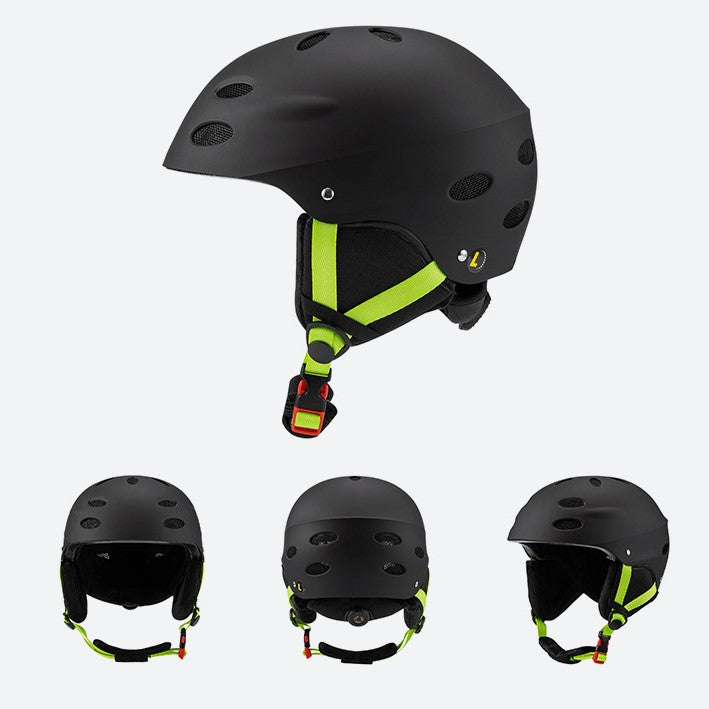 S-40 Multi color sport helmets children & adult skiing helmets anti-collision and cold resistant printing logo oversea service