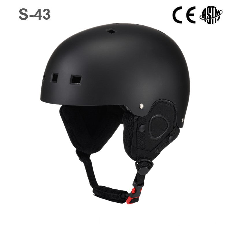S-43 Professional Ski Helmets Adult Single/Double Boarding Ski Hats Sports Protective Equipment Ski Helmets Wholesale